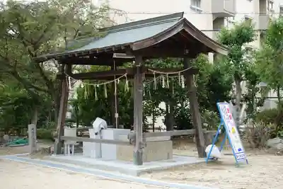 日置天神社の手水舎