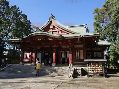 世田谷八幡宮の本殿・本堂