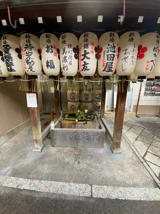 錦天満宮の手水舎