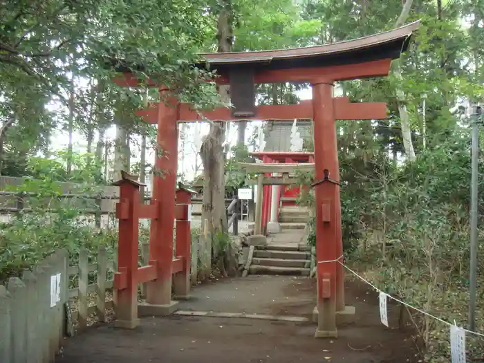 調神社の鳥居