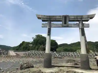 永尾剱神社の鳥居