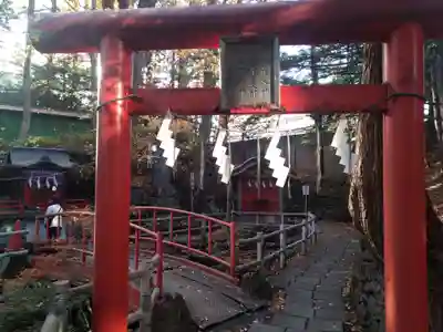 白石神社の鳥居