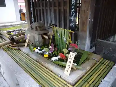 北野天満宮の手水舎