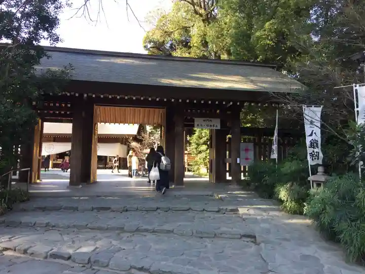 阿佐ヶ谷神明宮の山門・神門