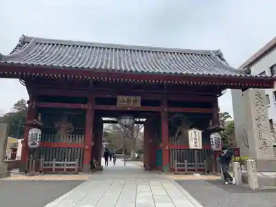 護国寺の山門・神門