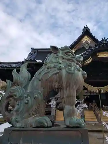 高岡関野神社の狛犬