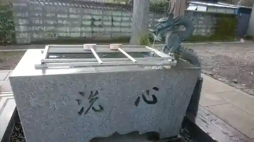 木曽神社の手水