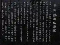 熱田社(福屋)の歴史