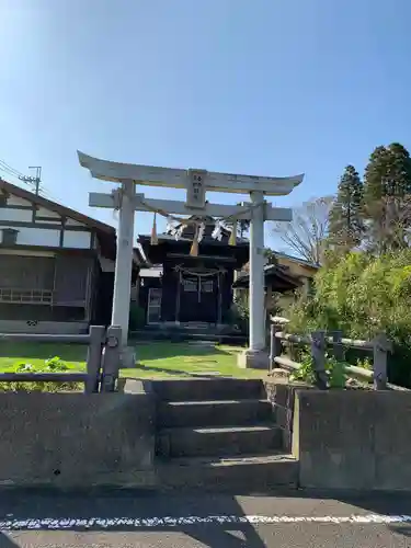 青龍日吉神社の鳥居