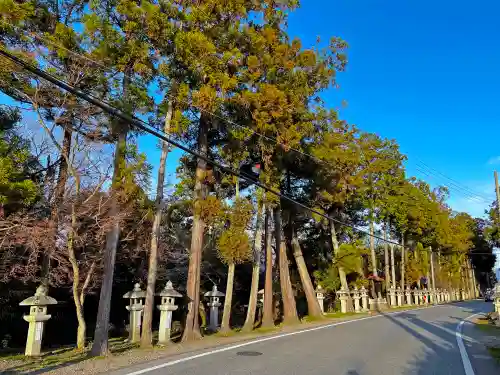 阿自岐神社の周辺