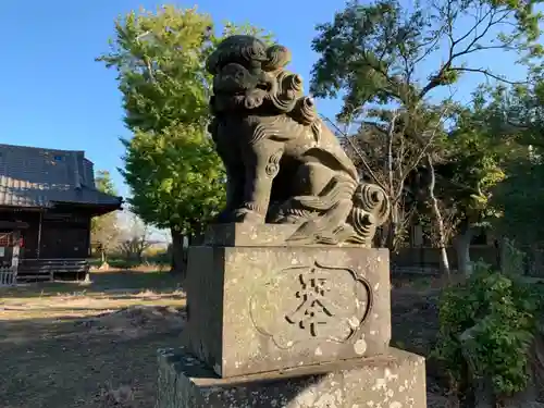 熊野神社の狛犬
