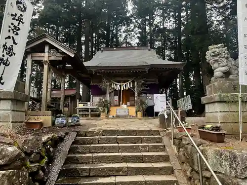坪沼八幡神社の本殿・本堂