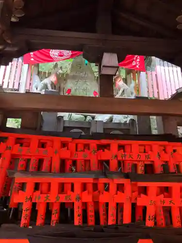 伏見稲荷大社　御膳谷奉拝所(京都府)