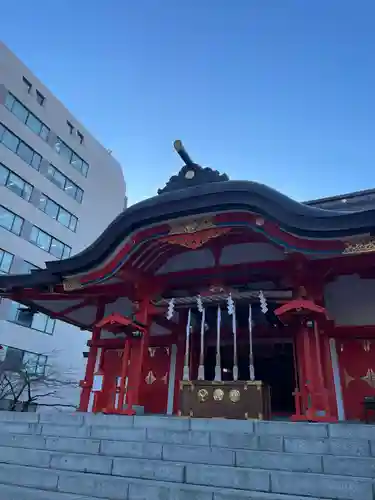花園神社の本殿・本堂