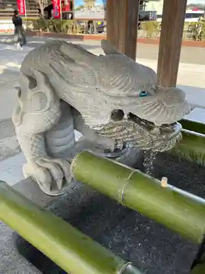 成田山大阪別院　明王院の手水舎