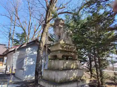東神楽神社の狛犬