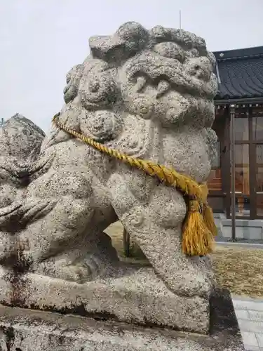 土合神社の狛犬