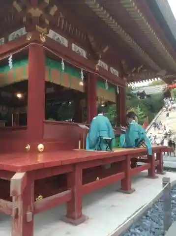 鶴岡八幡宮の神楽