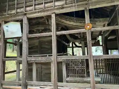 石田神社の本殿・本堂