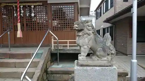 荒神社の狛犬