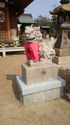 初嶋大神宮の狛犬