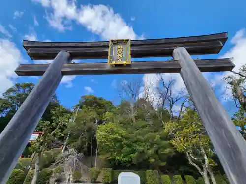 多井畑厄除八幡宮の鳥居