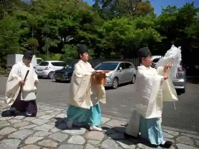 鎌倉宮のお祭り
