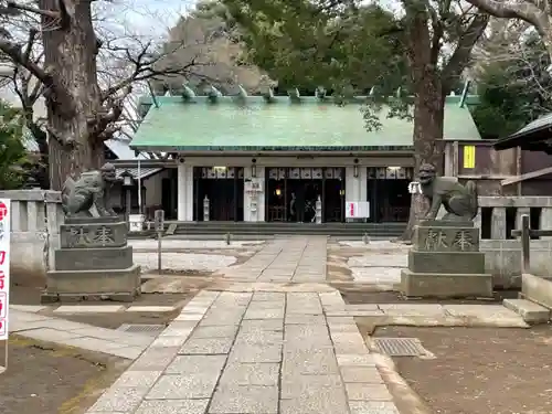 駒込天祖神社の本殿・本堂