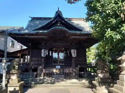 立川熊野神社の本殿・本堂