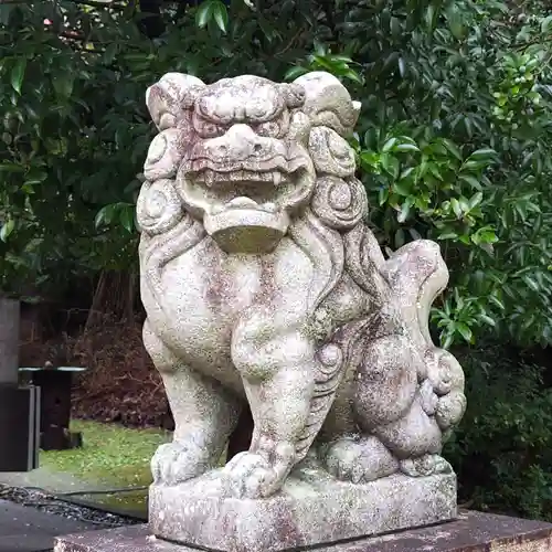 松原八幡神社の狛犬