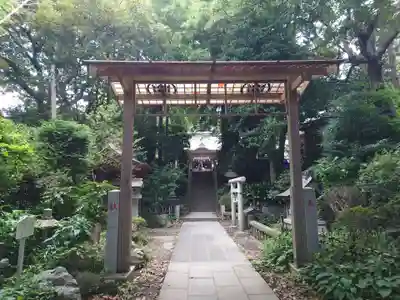 御霊神社の鳥居