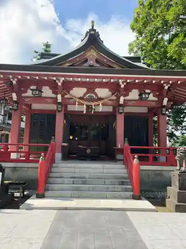 越谷香取神社の本殿