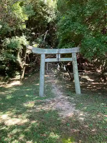 恵良神社奥之宮の鳥居