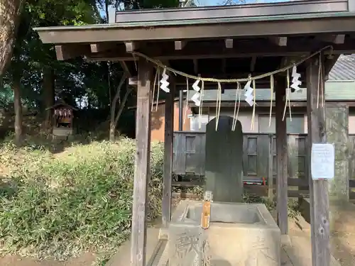 三芳野神社の手水