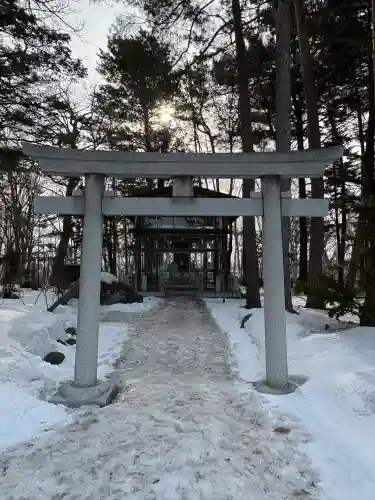旭川天満宮の鳥居