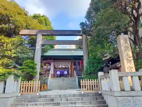 東京大神宮の鳥居