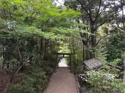 荒木神社の庭園
