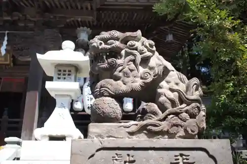 大甕神社の狛犬