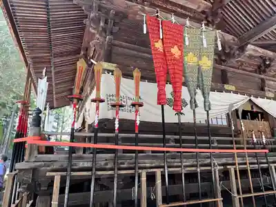 諏訪大社下社秋宮(長野県)