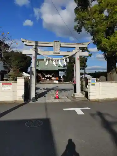 菖蒲神社の鳥居