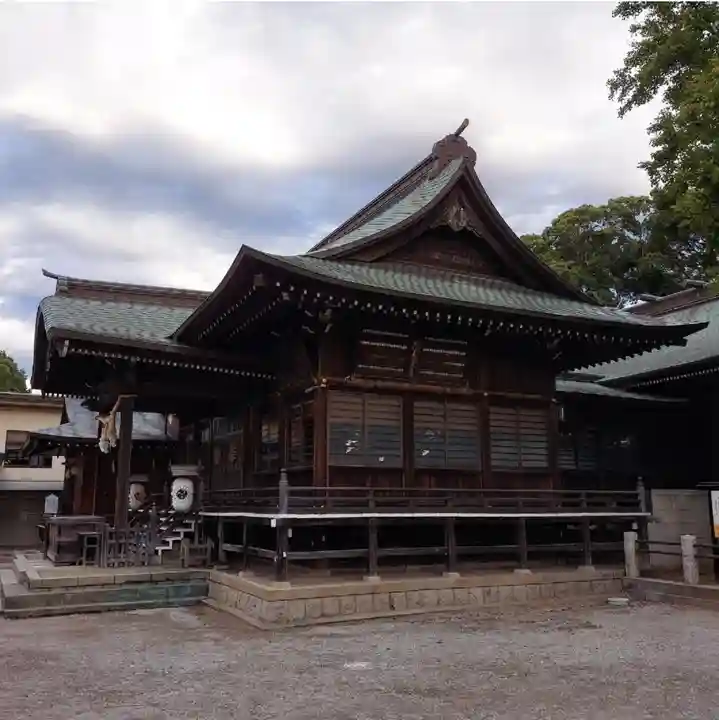 葛飾八幡宮の本殿・本堂