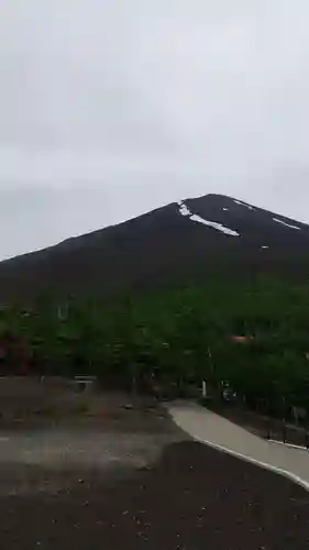 冨士山小御嶽神社の景色