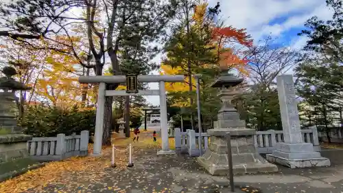 篠路神社の鳥居