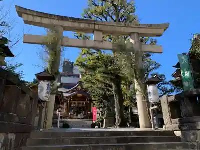 大鳥神社の鳥居