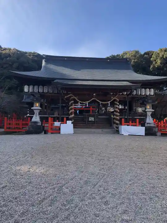 龍田大社の本殿・本堂