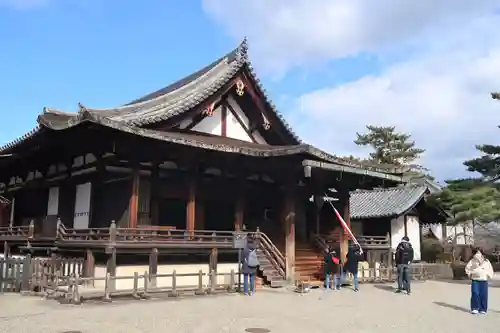 法隆寺の本殿