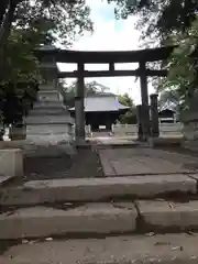 高木神社の鳥居