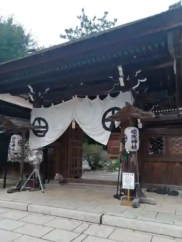 治水神社の山門・神門