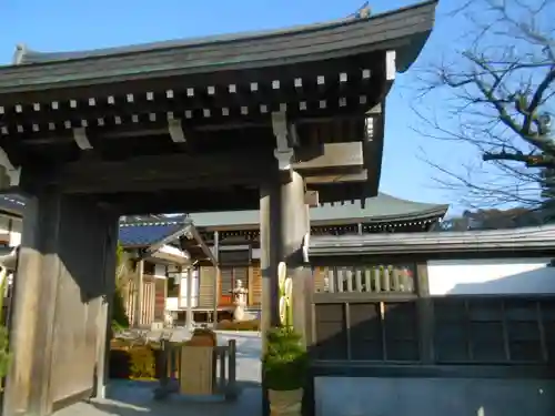 妙長寺の山門・神門