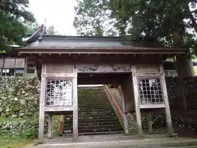 高尾穂見神社の山門・神門